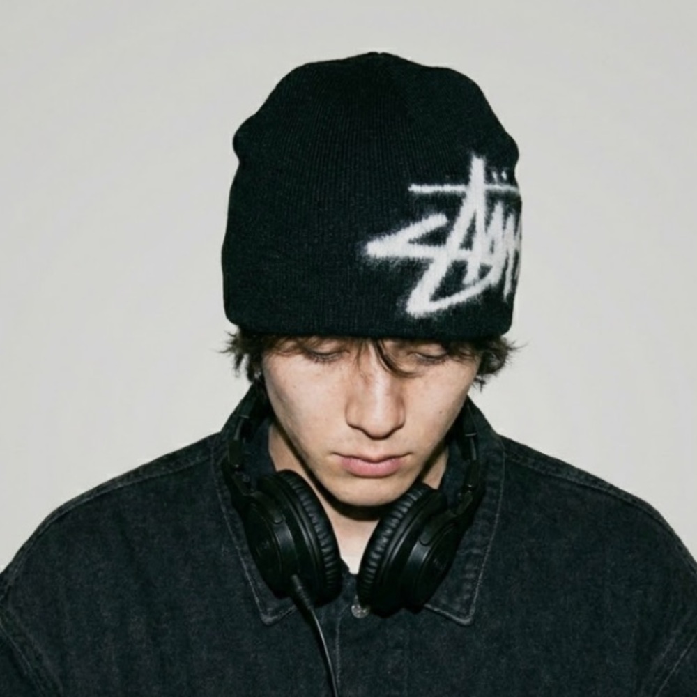 🆕 Stussy Brushed Out Skullcap beanie deadstock sold out everywhere online
